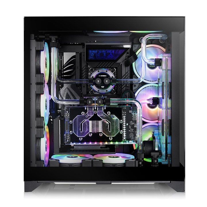 کیس کامپیوتر ترمالتیک مدل CTE E660 MX ARGB Mid Tower مشکی