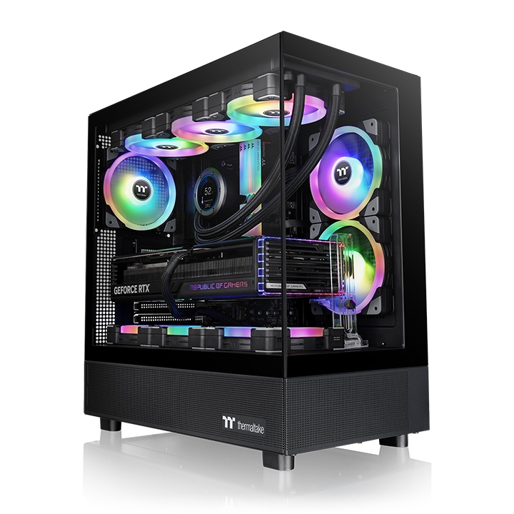 کیس کامپیوتر ترمالتیک مدل VIEW 270 TG V2 ARGB Black