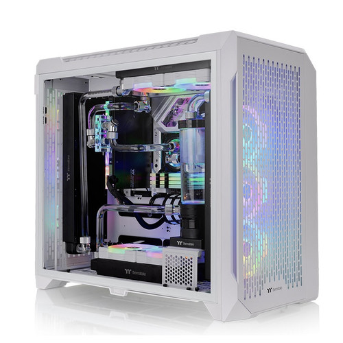 کیس کامپیوتر ترمالتیک مدل CTE C750 Air ARGB Full Tower سفید