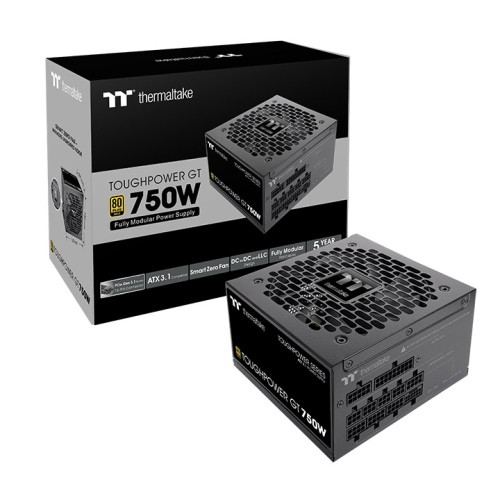 پاور کامپیوتر ترمالتیک مدل Toughpower GT ظرفیت ۷۵۰ وات ۸۰ پلاس گلد