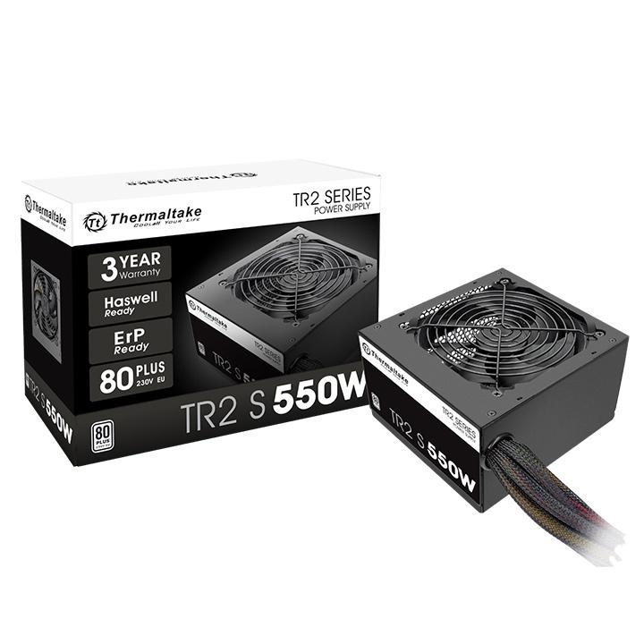 منبع تغذیه کامپیوتر ترمالتیک مدل TR2S 80 Plus White توان 550 وات