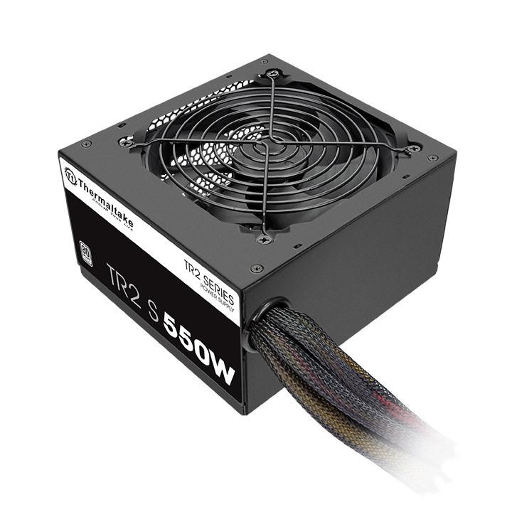 منبع تغذیه کامپیوتر ترمالتیک مدل TR2S 80 Plus White توان 550 وات