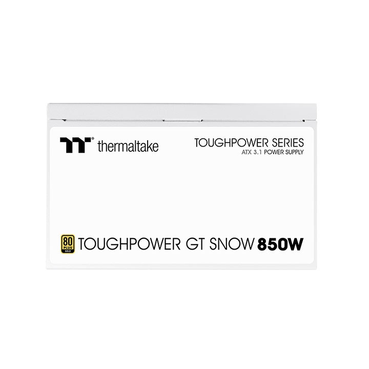 منبع تغذیه کامپیوتر ترمالتیک مدل Toughpower GT Snow 80 Plus Gold توان 850 وات