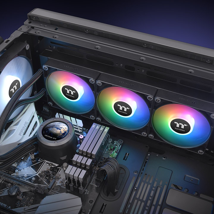 خنک کننده مایع پردازنده ترمالتیک مدل TH360 V2 Ultra ARGB Sync