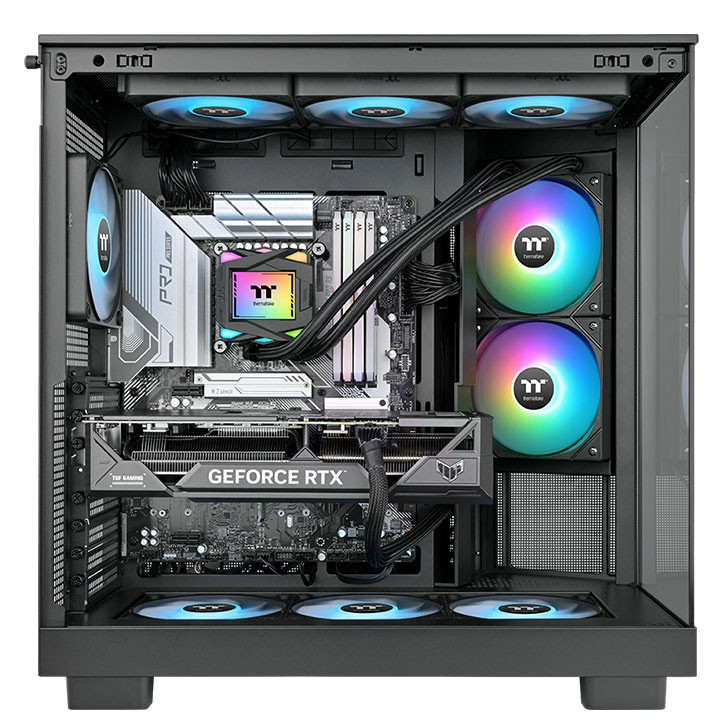 کولر پردازنده LA240 ARGB Sync AIO Black