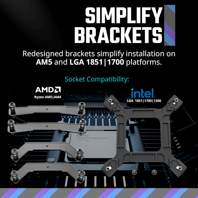 واترکولینگ cooler master atmos 360 ARGB