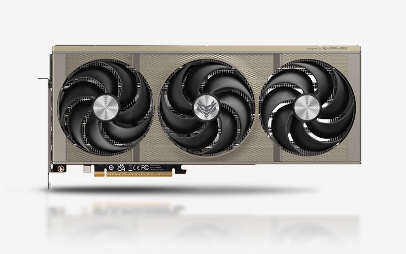 کارت گرافیک سافایر مدل NITRO+ AMD Radeon RX 9070 XT OC 16GB GPU