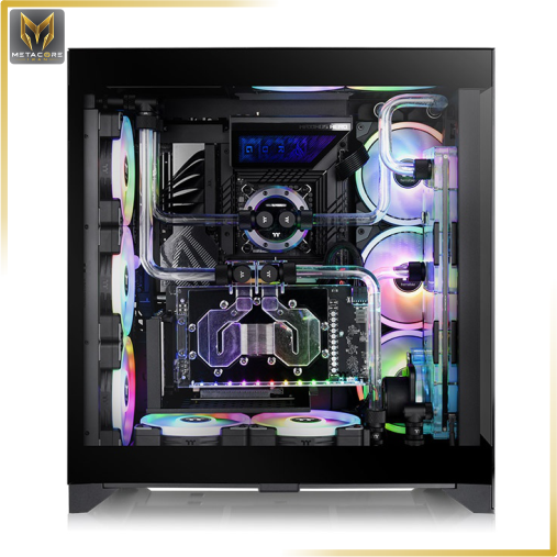 کیس کامپیوتر ترمالتیک مدل CTE E660 MX ARGB Mid Tower مشکی