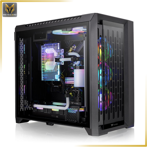 کیس کامپیوتر ترمالتیک مدل CTE C750 TG ظرفیت Full Tower مشکی