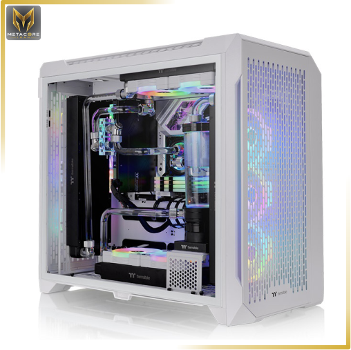 کیس کامپیوتر ترمالتیک مدل CTE C750 Air ARGB Full Tower سفید
