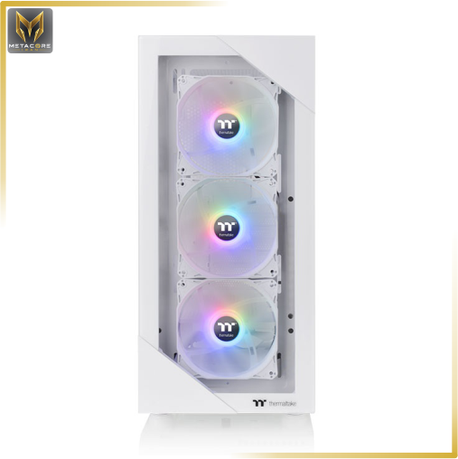 کیس کامپیوتر ترمالتیک مدل VIEW 200 TG ARGB Chassis Snow White