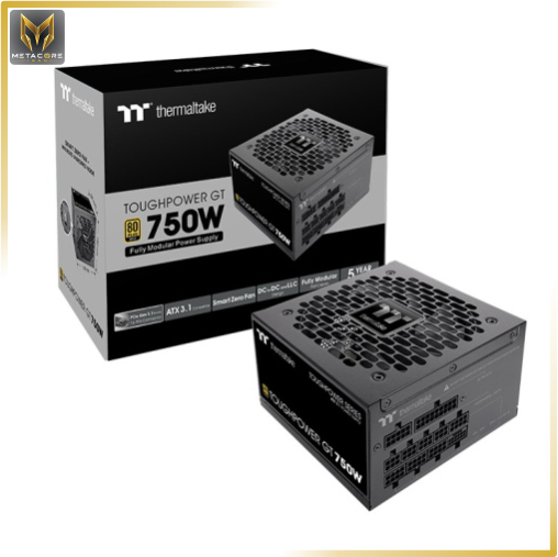 پاور کامپیوتر ترمالتیک مدل Toughpower GT ظرفیت ۷۵۰ وات ۸۰ پلاس گلد