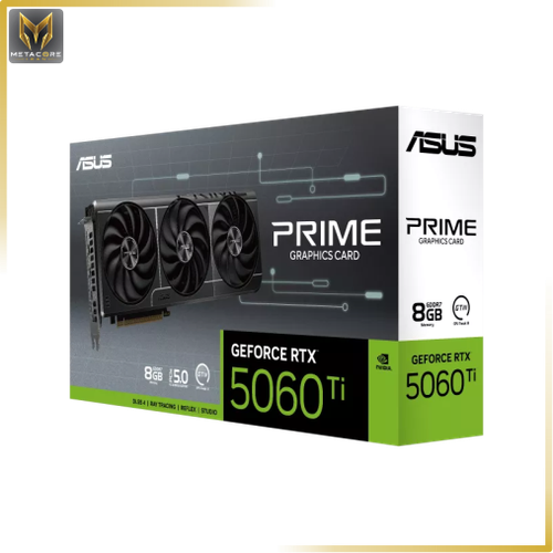 کارت گرافیک ایسوس مدل PRIME RTX 5060 Ti OC حافظه 8 گیگابایت