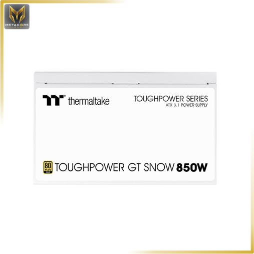 منبع تغذیه کامپیوتر ترمالتیک مدل Toughpower GT Snow 80 Plus Gold توان 850 وات