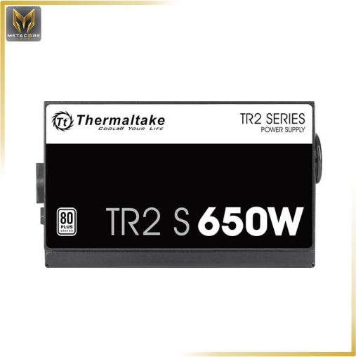 منبع تغذیه کامپیوتر ترمالتیک مدل TR2S 80 Plus White توان 650 وات