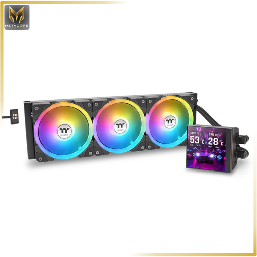 خنک کننده مایع پردازنده ترمالتیک MAGFLOE 360 Ultra ARGB مشکی