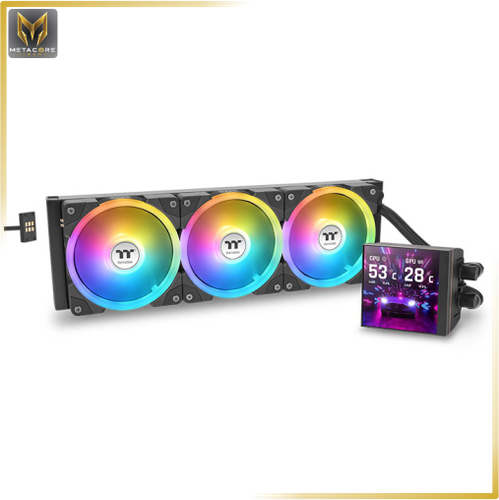 خنک کننده مایع پردازنده ترمالتیک MAGFLOE 360 Ultra ARGB مشکی