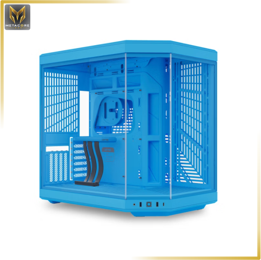 کیس کامپیوتر هایت Y70 Pitch Blueberry Milk Mid Tower بلوبری شیری