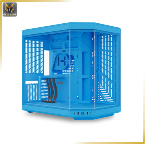 کیس کامپیوتر هایت Y70 Pitch Blueberry Milk Mid Tower بلوبری شیری