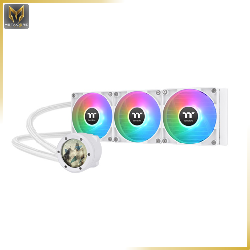 خنک کننده مایع پردازنده THERMALTAKE TH360 V2 ULTRA ARGB SNOW EDITION