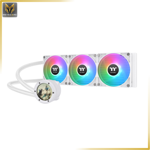 خنک کننده مایع پردازنده THERMALTAKE TH360 V2 ULTRA ARGB SNOW EDITION