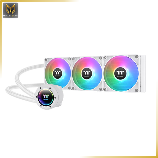 خنک کننده مایع پردازنده ترمالتیک مدل TH360 V2 ARGB Sync All-In-One Liquid Cooler - Snow Edition