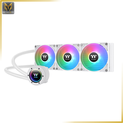خنک کننده مایع پردازنده ترمالتیک مدل TH360 V2 ARGB Sync All-In-One Liquid Cooler - Snow Edition