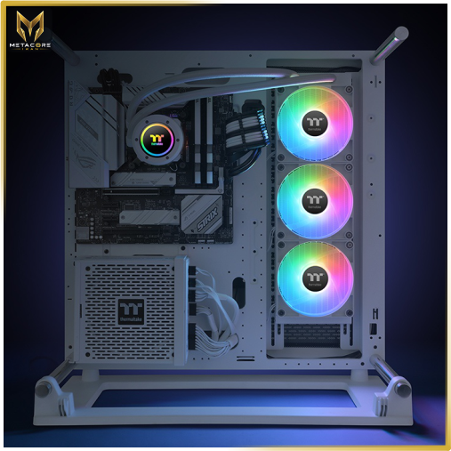 خنک کننده مایع پردازنده ترمالتیک مدل TH360 V2 ARGB Sync All-In-One Liquid Cooler - Snow Edition