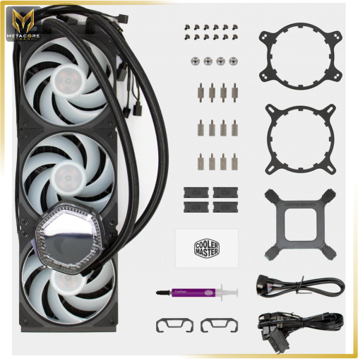 خنک کننده مایع پردازنده کولر مستر مدل MasterLiquid ML360 ION مشکی