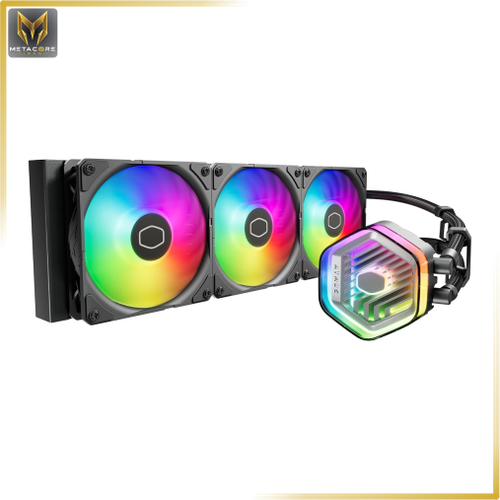 خنک کننده حرفه ای پردازنده مایع Cooler Master Atmos 360 ARGB مشکی