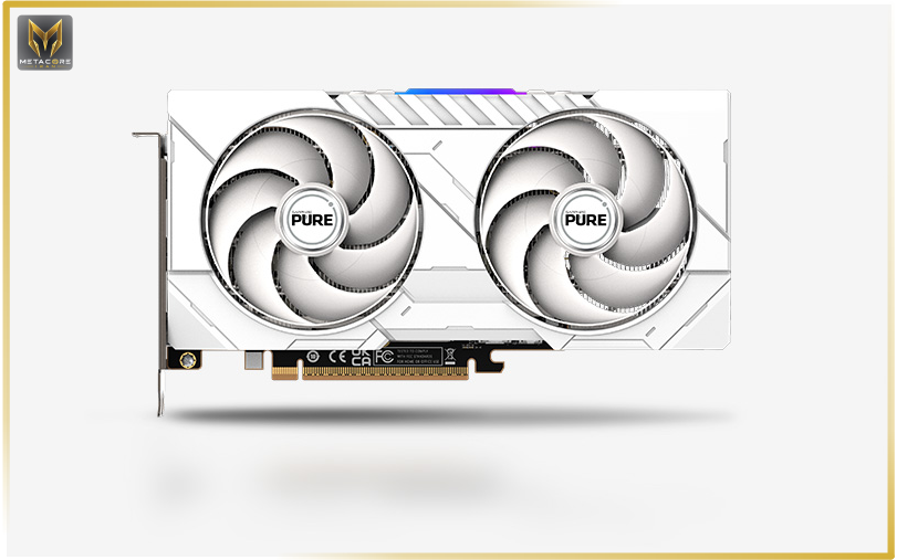 کارت گرافیک سافایر مدل Sapphire PURE AMD Radeon RX9060XTOC 16GB
