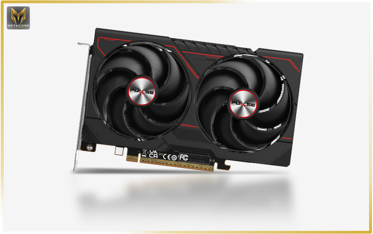 کارت گرافیک سافایر مدل Sapphire PULSE AMD Radeon RX9060OC 8GB بدون جعبه