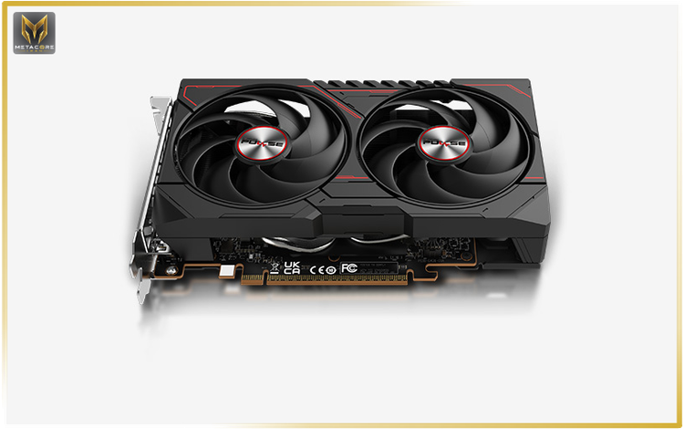 کارت گرافیک سافایر مدل Sapphire PULSE AMD Radeon RX9060OC 8GB بدون جعبه
