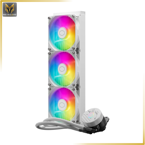 خنک کننده مایع پردازنده کولر مستر مدل MASTERLIQUID 360L CORE ARGB سفید