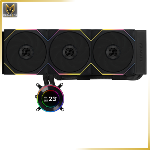 خنک کننده مایع حرفه ای و پیشرفته از برند لیان لی Lian Li HYDROSHIFT II LCD-C 360CL BLACK مشکی
