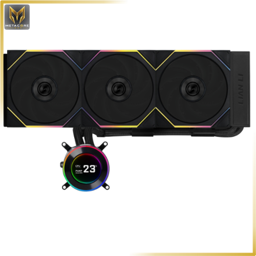 خنک کننده مایع حرفه ای و پیشرفته از برند لیان لی Lian Li HYDROSHIFT II LCD-C 360CL BLACK مشکی