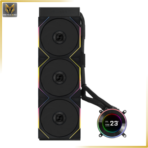 خنک کننده مایع حرفه ای و پیشرفته از برند لیان لی Lian Li HYDROSHIFT II LCD-C 360TL BLACK مشکی