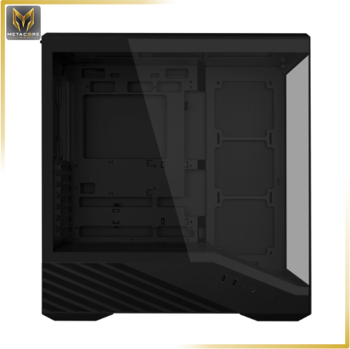 کیس کامپیوتر از برند لیان لی مدل Vector V100R مشکی BTF
