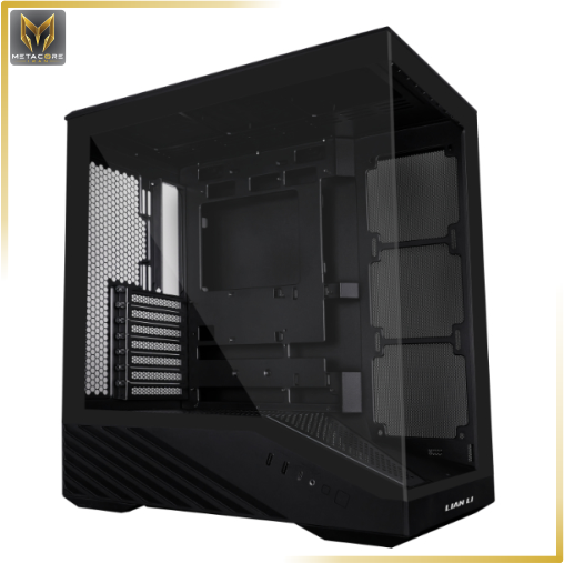 کیس کامپیوتر از برند لیان لی مدل Vector V100R مشکی BTF