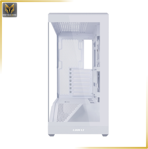 کیس کامپیوتر از برند لیان لی مدل Vector V100R سفید BTF