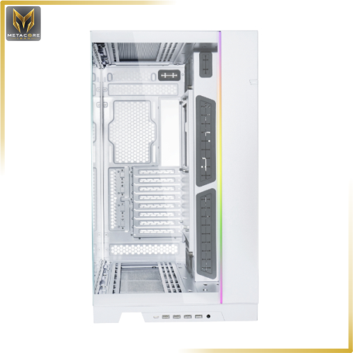 کیس کامپیوتر از برند لیان لی مدل Lian Li O11 DYNAMIC EVO XL White سفید RGB