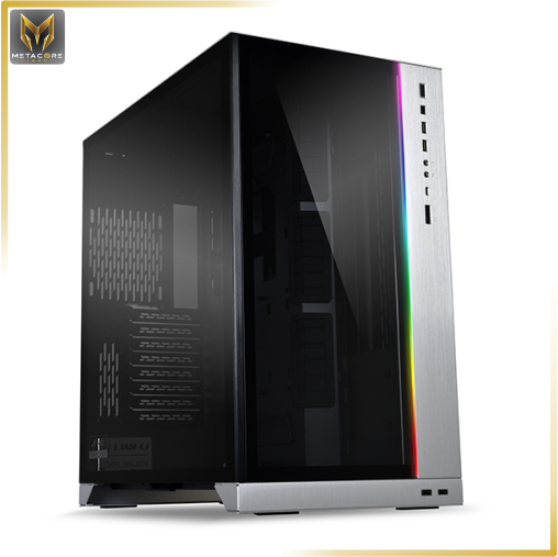 کیس کامپیوتر از برند لیان لی مدل Lian Li O11 DYNAMIC XL Silver نقره ای