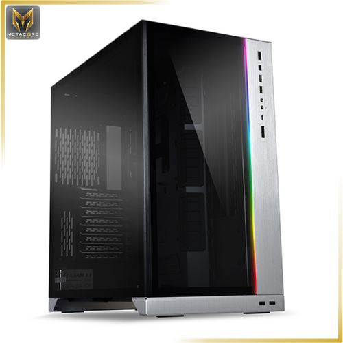 کیس کامپیوتر از برند لیان لی مدل Lian Li O11 DYNAMIC XL Silver نقره ای