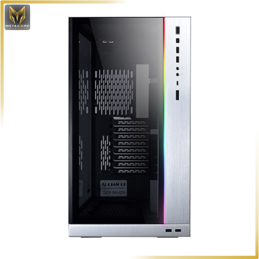 کیس کامپیوتر از برند لیان لی مدل Lian Li O11 DYNAMIC XL Silver نقره ای