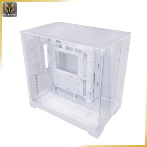 کیس کامپیوتر از برند لیان لی مدل Lian Li O11 VISION COMPACT White سفید