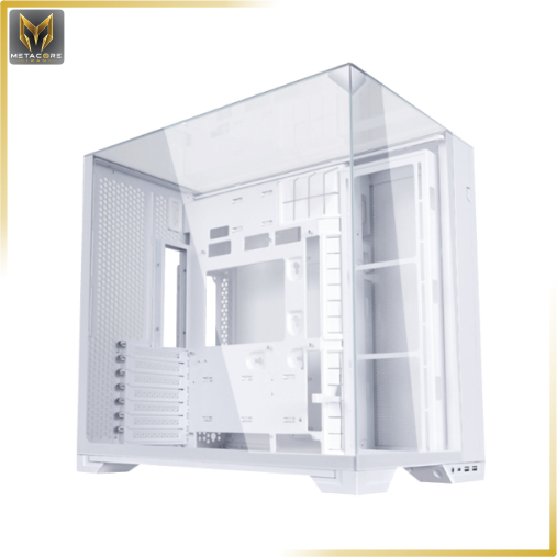 کیس کامپیوتر از برند لیان لی مدل Lian Li O11 VISION COMPACT White سفید
