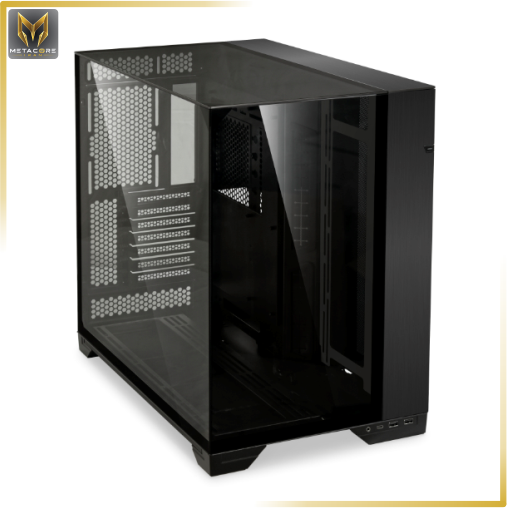 کیس کامپیوتر از برند لیان لی مدل Lian Li O11 VISION Black مشکی