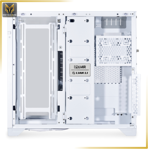 کیس کامپیوتر از برند لیان لی مدل Lian Li O11 VISION White سفید