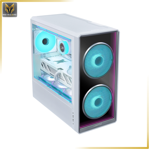 کیس کامپیوتر از برند لیان لی مدل Lian Li LANCOOL 217 INF White BTF سفید