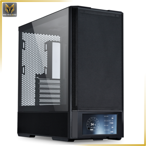 کیس کامپیوتر از برند لیان لی مدل Lian Li LANCOOL 207 DIGITAL BLACK مشکی
